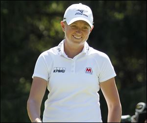 Competing at the Farr in 2008 -- her first LPGA event as  rookie -- proved an exhausting process for Stacy  Lewis.