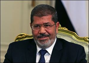 Egyptian President Mohamed Morsi 