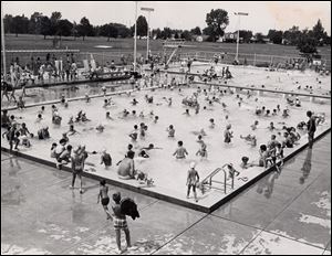 Bowling Green Municipal Swimming Pool on July 18,1966.