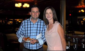 Dentists Brad and Amy Barricklow attended A Toast to Teeth.