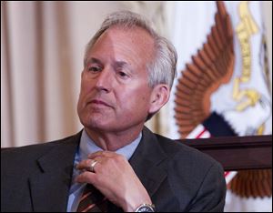Boeing CEO W. James McNerney, Jr., was paid $18.4 million last year while his company received a tax refund of $605 million.