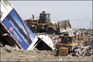 Hoffman Road Landfill is just northwest of Point Place. City officials say the area has other sites that could be causing the smell.