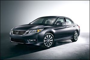 The 2013 Honda Accord sedan hits showrooms in a couple weeks, with a fresh athletic look and better fuel economy. Honda, burned by criticism that it cheapened its new Civic earlier this year, says that wont happen with its newest remake.