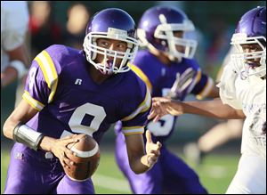 Waite senior quarterback Johnny Douanglee topped the City League last season with 1,270 yards passing.

