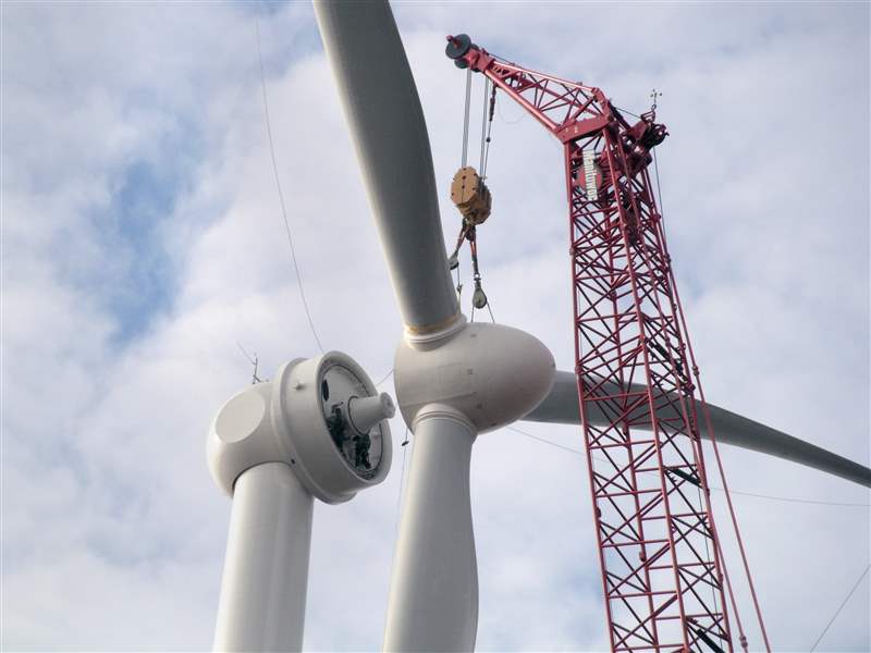 A-rotor-is-attached-to-a-wind-turbine