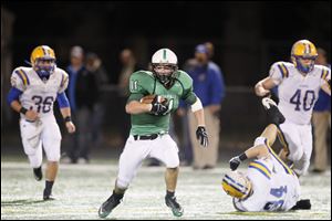 Running back Will Longthorne had 1,103 rushing yards and 21 touchdowns last year for Ottawa Hills.