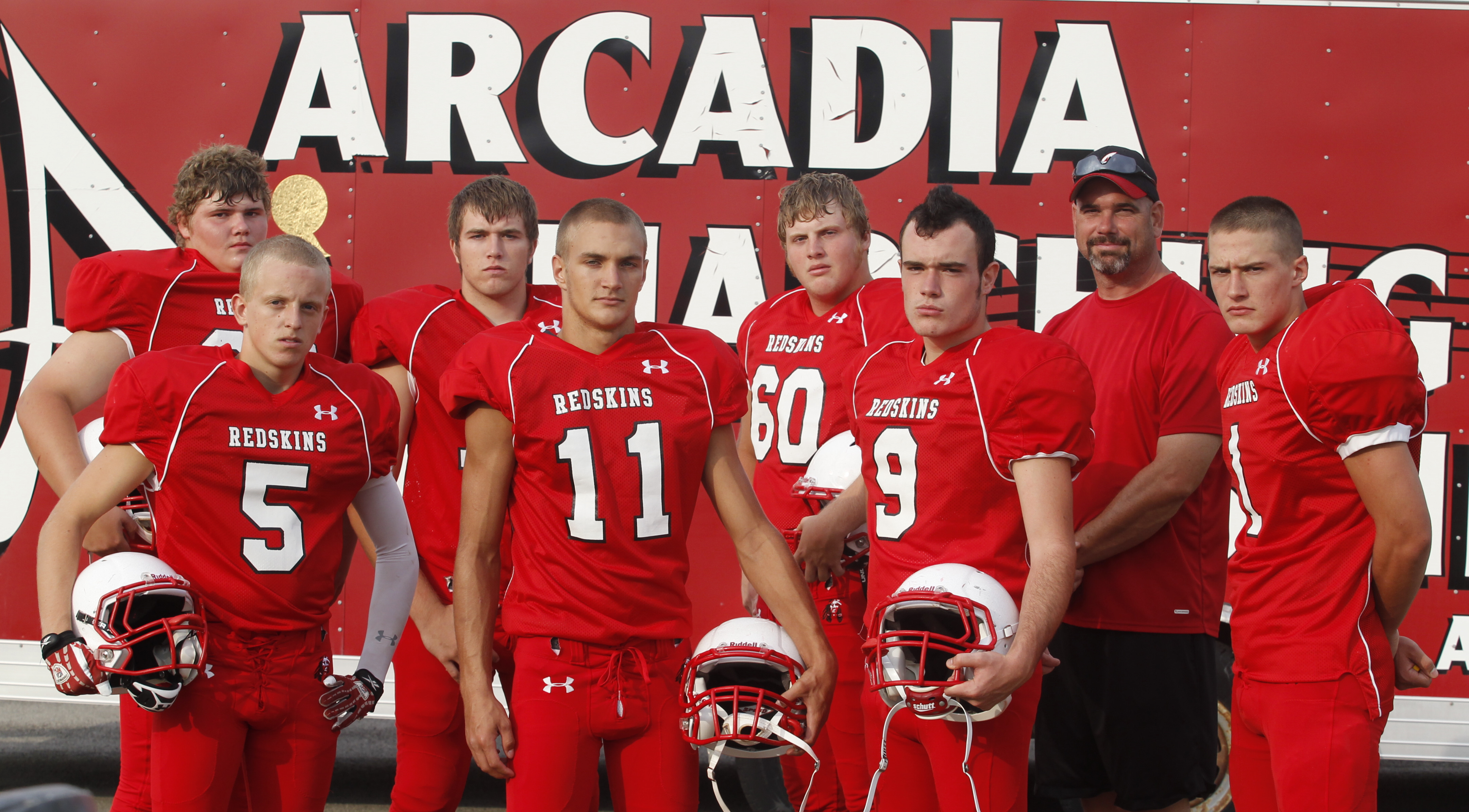 Arcadia Redskins The Blade