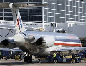 American Airlines and its American Eagle affiliate cancelled 486 flights as Tropical Storm Isaac heads for Florida. The last American flight left Miami at noon Sunday. The airline expects to be fully operational out of Miami by noon Eastern time on Monday, said airline spokesman Matt Miller. American runs a hub in Miami, a jumping-off point for flights to the Caribbean and Latin America.