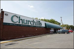 Churchill's grocery store building on Central Avenue.