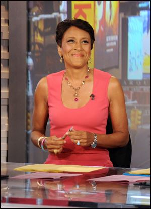 Co-host Robin Roberts during a broadcast of 