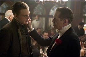 Michael Pitt, left, and Steve Buscemi are shown in a scene from the HBO original series 'Boardwalk Empire.'