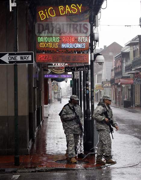 Isaac-Louisiana-Army-National-Guard-Bourbon-Street