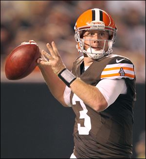 Rookie quarterback Brandon Weeden is getting the call this season to lead the Browns to a respectable won-loss record after experiencing 13 years of rebuilding since their 1999 reincarnation.