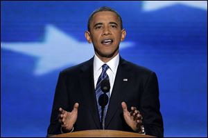 President Obama said government cannot fix every problem, but it also cannot be blamed for every ill. He said he needs another term to solve ‘challenges that have built up over decades.'

