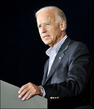 Vice President Joe Biden is set to make stops in Athens County and the Cincinnati area.
