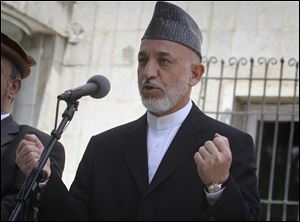 Afghan President Hamid Karzai