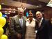 Joseph H. Zerbey IV, left, president and general manager of The Blade, celebrates his 70th birthday at the Toledo Club with Susan and Allan Block, chairman of Block Communications, Inc., parent
company of The Blade.