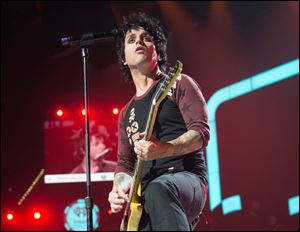 Billie Joe Armstrong of Green Day performs at the 2012 iHeartRadio Music Festival.