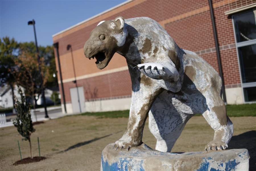 Woodward-High-School-polar-bear-mascot