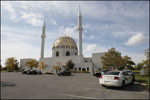 Police were still at the scene today at the Islamic Center of Greater Toledo in Perrysburg Township, where Investigators have determined the fire on Sunday was deliberately set.