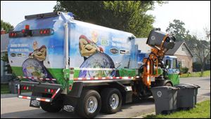 An example of the trucks the city is considering to purchase.