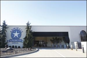 Exterior of the Admiral's American Grill.