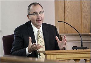 Robin Horvath, a former co-owner of Packo’s who has been challenging the rulings in the civil case, filed a motion Monday in Lucas County Common Pleas Court requesting that Judge Zmuda halt all trial court proceedings until all matters in the case pending before the appeals court are decided.