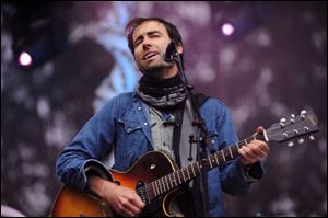 Andrew Bird performs earlier this year in California.