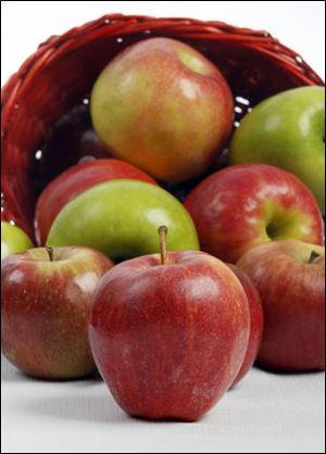 A variety of apples are available to consumers.