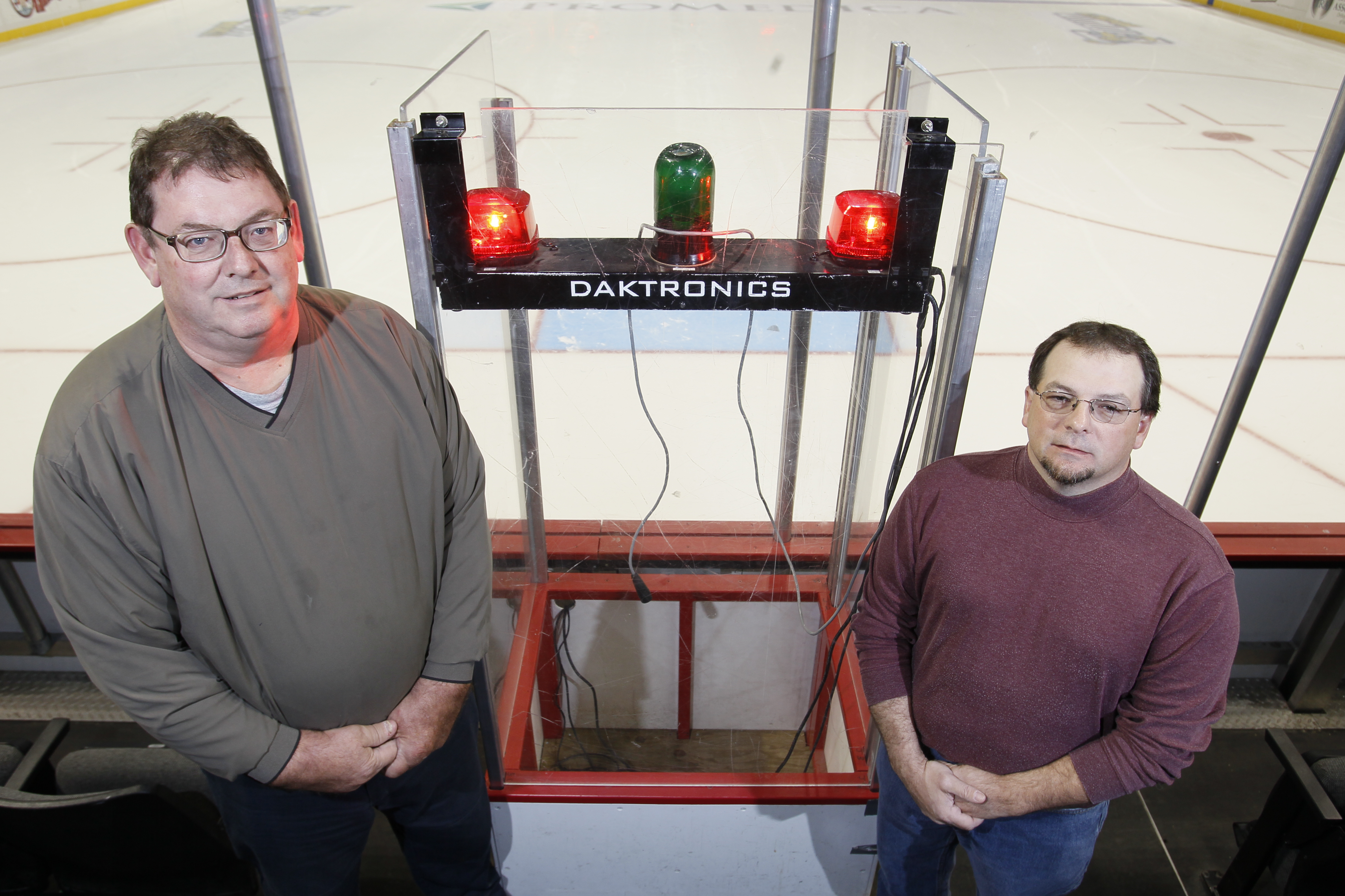 Goal Judges At Huntington Center Have To Keep Their Eyes On Fast Action 