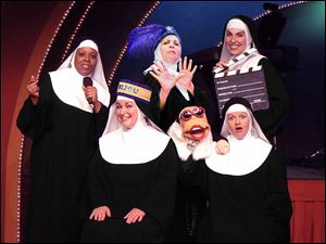 Cast of Nunset Boulevard.