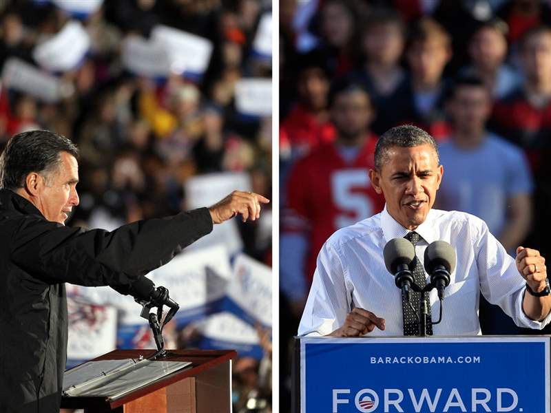 Obama-Romney-in-Ohio-10-10