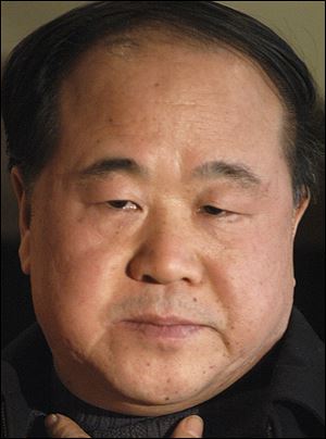 Chinese writer Mo Yan.