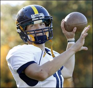 Whiteford senior quarterback Gabe LaRoy is 55-of-94 passing for 844 yards and six touchdowns this season.