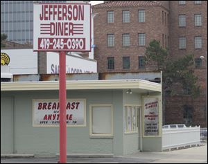 Jefferson Express, a diner on Jefferson Avenue in downtown Toledo.
