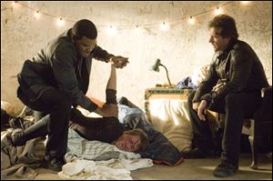 Edward Burns, right, and Tyler Perry in a scene from 