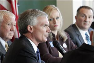 The Perrysburg Area Chamber of Commerce hosts a candidate forum Wednesday at the Carranor Hunt & Polo Club in Perrysburg.