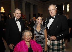 Fritz and Mary Wolfe with Debbie and Tony Knight at the Centenary Celebration of Museum Leadership at the Toledo Museum of Art.