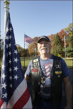 James Ballinger III of Whitehouse served in the U.S. Marine Corps from 1968-1972 and was part of the combat infantry. He has helped send off and greet veterans traveling on Honor Flight as a member of the Patriot Guard.