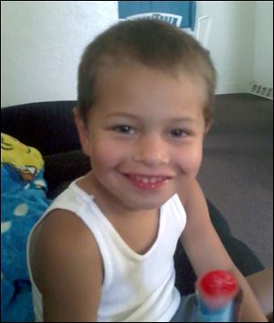 Taevion Maulsby, 4-year-old boy who died in Vinton Street fire.
