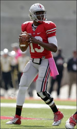 Ohio State's Kenny Guiton led the Buckeyes to a comeback win over Purdue on Saturday.