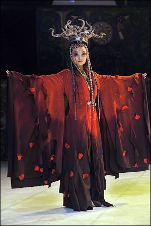 Direct from Beijing, the National Circus of the People's Republic of China, performing 