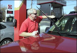 Max Wagner of Swanton paid $2.989 a gallon Thursday at the Circle K on Tremainsville Road near Fern Drive.