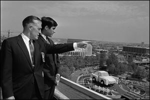 Long before Mitt Romney became the millionaire candidate from Massachusetts, he was his father' son, who idolized the outspoken, no-nonsense, auto executive turned politician.