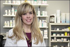 Ginger berrie is a pharmacist at Mercy St. Vincent Medical Center.