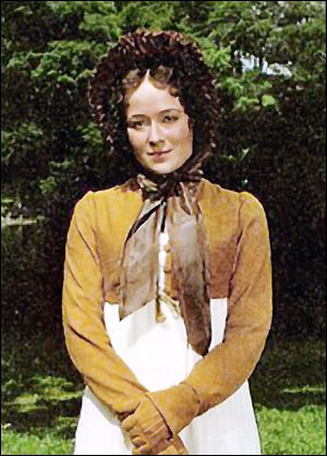 Jennifer Ehle wears a Spencer jacket in PBS’ production of ‘Pride and Prejudice.’