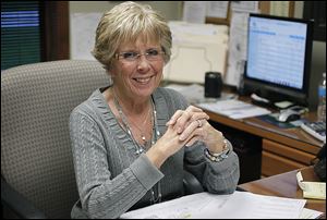 Sherri Meyer says that when she was started her job, the treasurer’s office sent out about 8,200 tax bills. That number now is about 14,500, reflecting ‘a lot of growth’ in the township. 