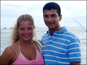 Katie and Kyle Sheppard, both 29, were married in September of 2008. Mr. Sheppard is suspected in the death of his wife, and he was arrested in Quebec, authorities say.