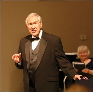 Sam Szor has enjoyed a long and storied musical career in Toledo. He has been Woodward High School band director, leader of the Toledo Conert band and was band director and, later, administrator at the University of Toledo.