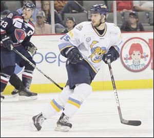 Willie Coetzee’s hockey career began in South Africa. He’s scored 11 points in 13 Walleye games.